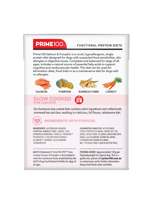 Prime100 - SPD Slow Cooked - Salmon & Pumpkin - Image 6