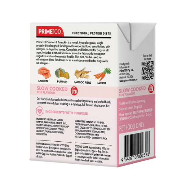 Prime100 - SPD Slow Cooked - Salmon & Pumpkin - Image 5