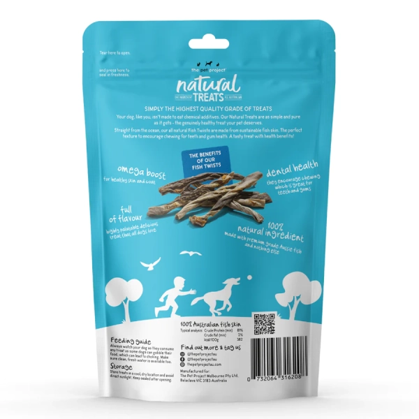 The Pet Project - Natural Treats - Fish Twists - Image 2