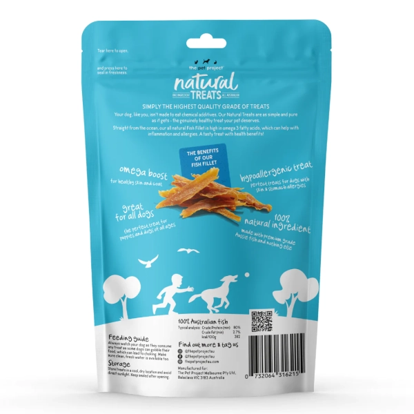 The Pet Project - Natural Treats - Fish Fillet - Image 2