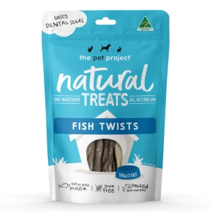 The Pet Project - Natural Treats - Fish Twists