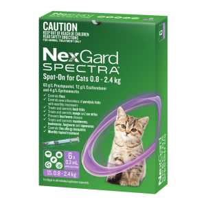 NexGard SPECTRA - Spot-On for Cats 0.8 - 2.4kg