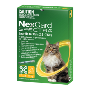 NexGard SPECTRA - Spot-On for Cats 2.5 - 7.5kg