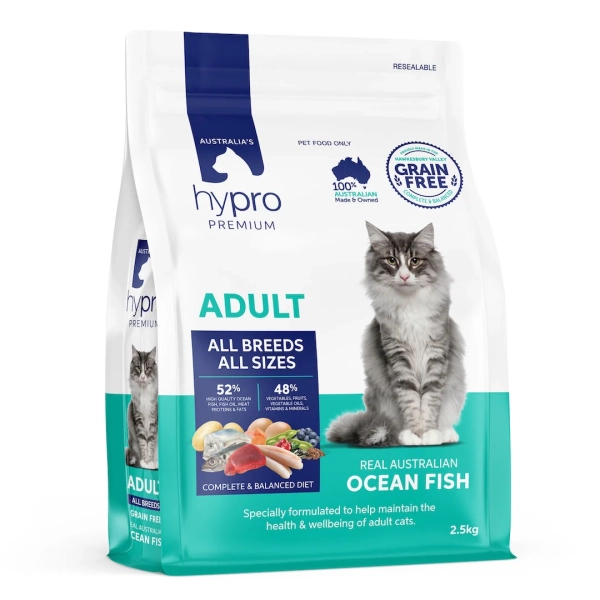 Hypro Premium - Adult Cat - GRAIN FREE - Ocean Fish - Image 2