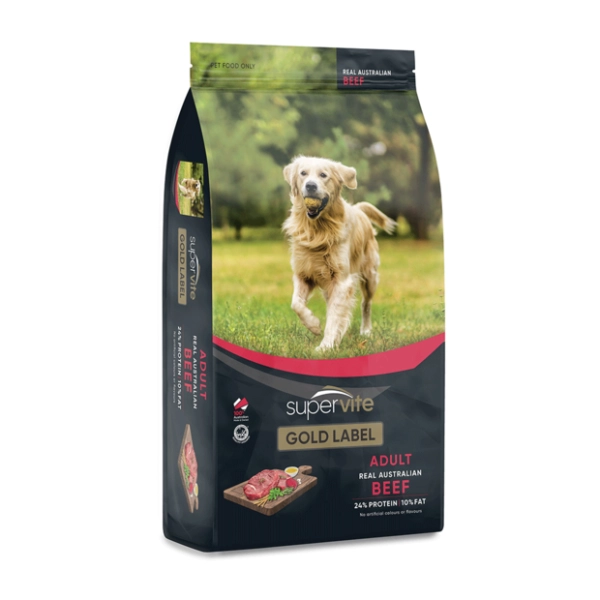 Supervite Gold Label - Adult Dog - Australian Beef