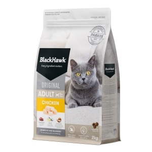 Black Hawk - Adult Cat - Chicken