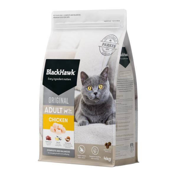 Black Hawk - Adult Cat - Chicken - Image 2