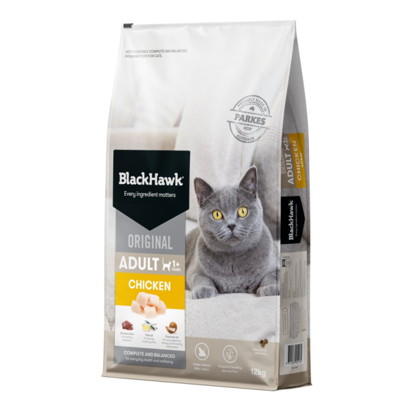 Black Hawk - Adult Cat - Chicken - Image 3