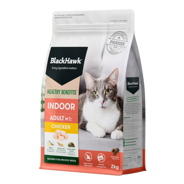 Black Hawk - Adult Cat - Healthy Benefits - Indoor Chicken
