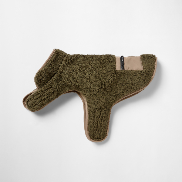 Snooza Wear - Teddy Pocket Coat - Khaki/Fawn - Image 5