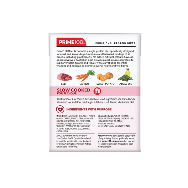 Prime100 - SPD Slow Cooked - Beef & Carrot - Image 6
