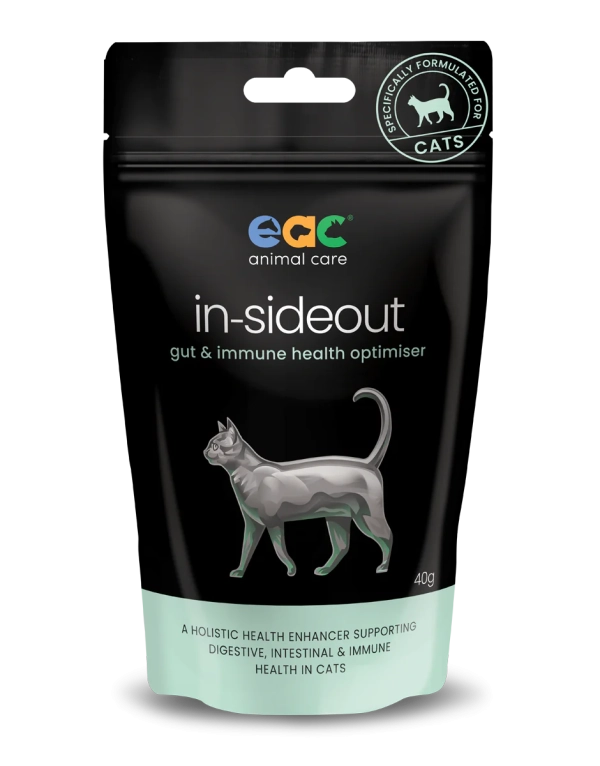 EAC Animal Care - In-Sideout Gut & Immune Health Optimiser for Cats