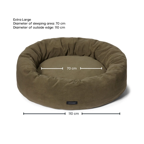 Snooza - Self-Warming Polar Fleece Cuddler - Olive - Image 5