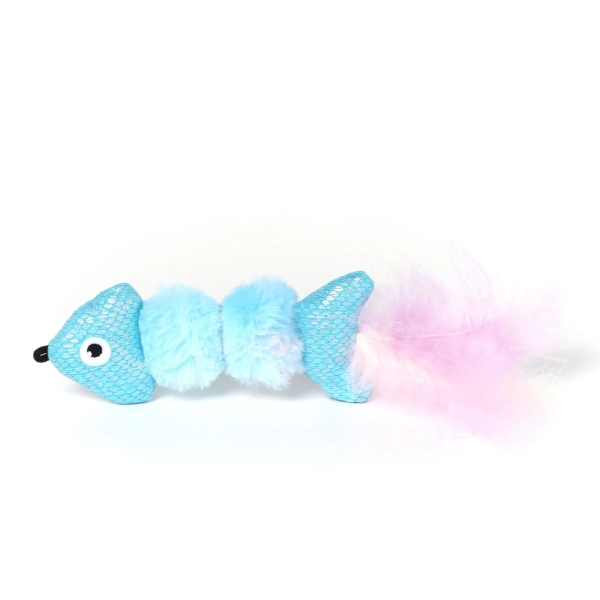 GiGwi - Catch & Scratch - Ice Cream Crinkle Fish - Image 3
