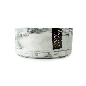 Barkley & Bella - Zen Bowl Marble White