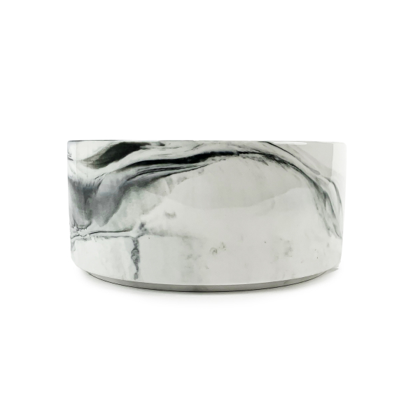 Barkley & Bella - Zen Bowl Marble White - Image 3