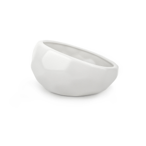 Barkley & Bella - Honeycomb Bowl - White