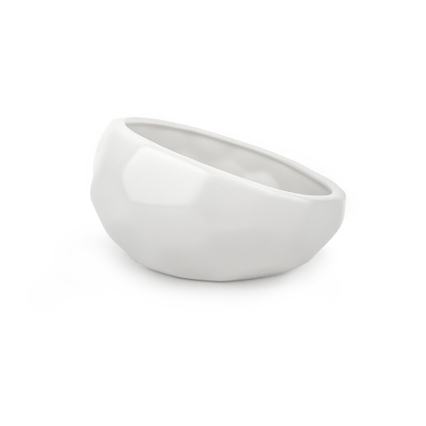 Barkley & Bella - Honeycomb Bowl - White
