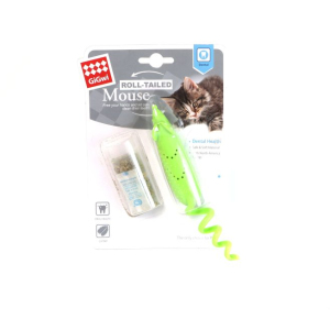 GiGwi - Roll Tailed Mouse with Catnip