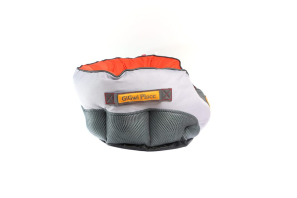 GiGwi - Canvas Round Bed - Red/Orange - Image 2