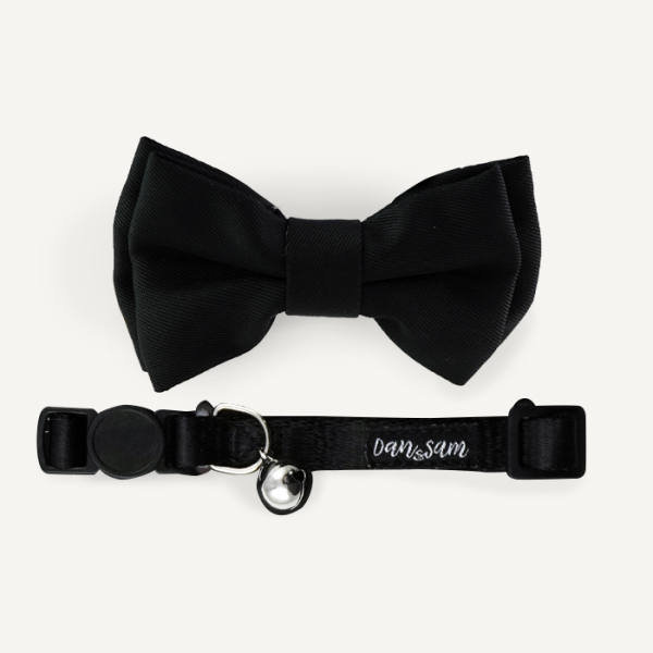 Dan & Sam - Cat Collar & Bowtie - Feeling Fancy