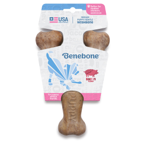 Benebone - Bacon Puppy Wishbone
