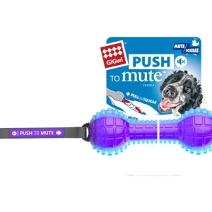 GiGwi - Push To Mute - Dumbbell
