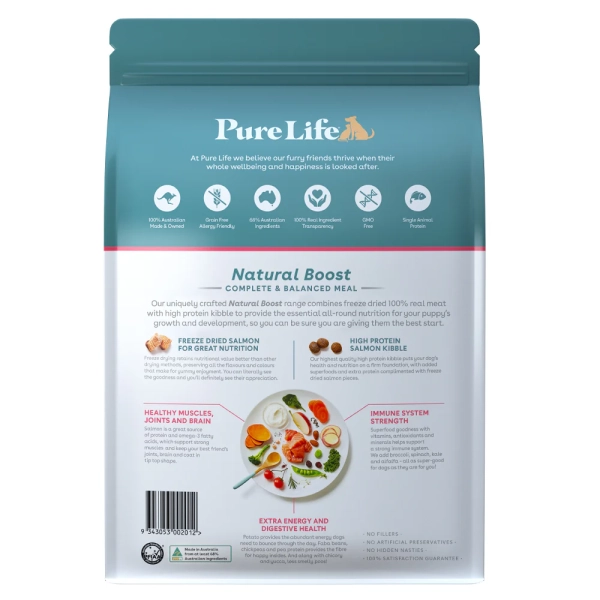 Pure Life - Puppy - GRAIN FREE - Tasmanian Salmon - Image 2
