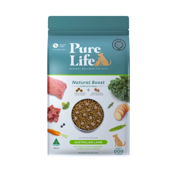 Pure Life - Adult Dog - GRAIN FREE - Australian Lamb