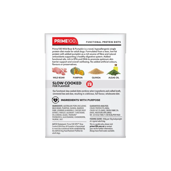 Prime100 - SPD Slow Cooked - Wild Boar & Pumpkin - Image 4