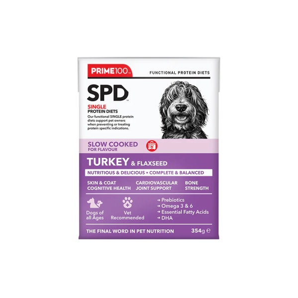 Prime100 - SPD Slow - Cooked Turkey & Flaxseed - Image 3