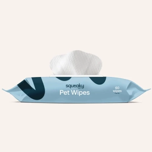 Squeaky - Probiotic Pet Wipes - Scented