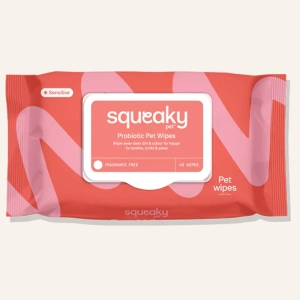 Squeaky - Probiotic Pet Wipes - Sensitive