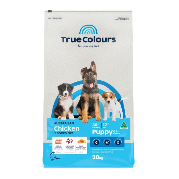 True Colours - Puppy - Australian Chicken + Brown Rice