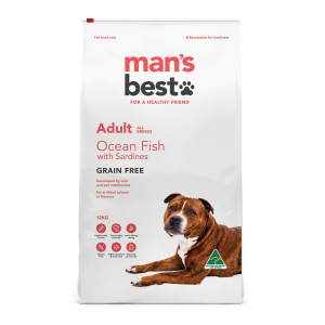Man's Best - Adult Dog - GRAIN FREE - Ocean Fish with Sardines