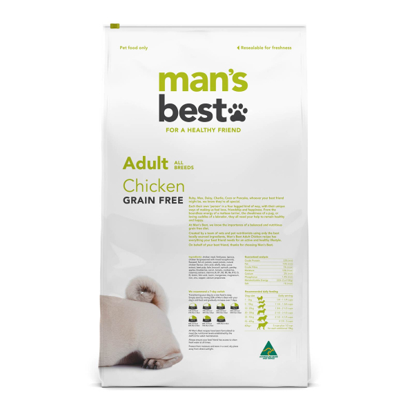 Man's Best - Adult Dog - GRAIN FREE - Chicken - Image 2