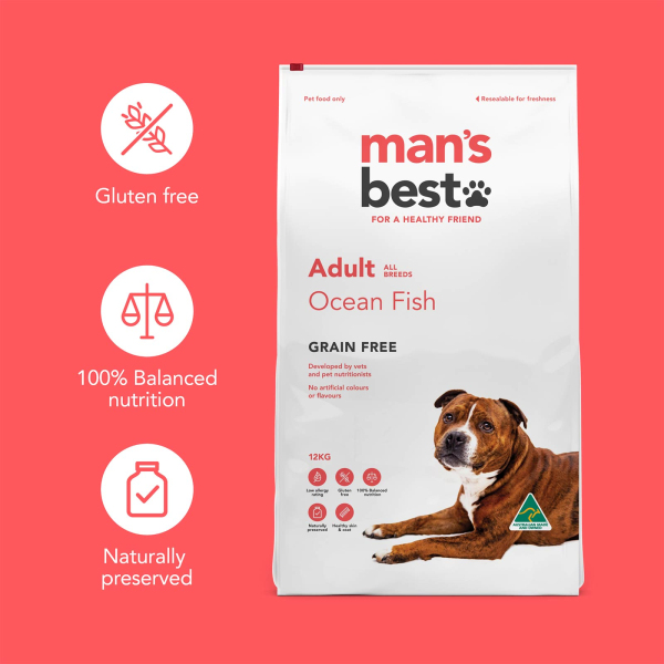 Man's Best - Adult Dog - GRAIN FREE - Ocean Fish with Sardines - Image 5