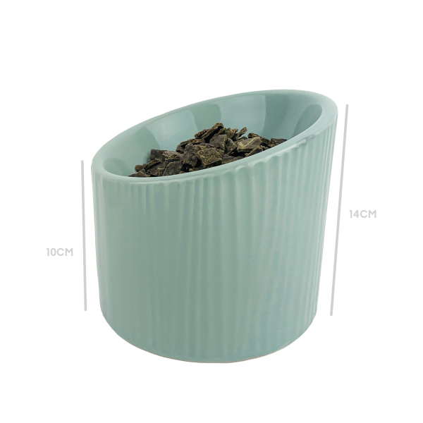 Barkley & Bella - Raised Bowl - Eucalyptus - Image 4