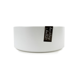 Barkley & Bella - Zen Bowl White