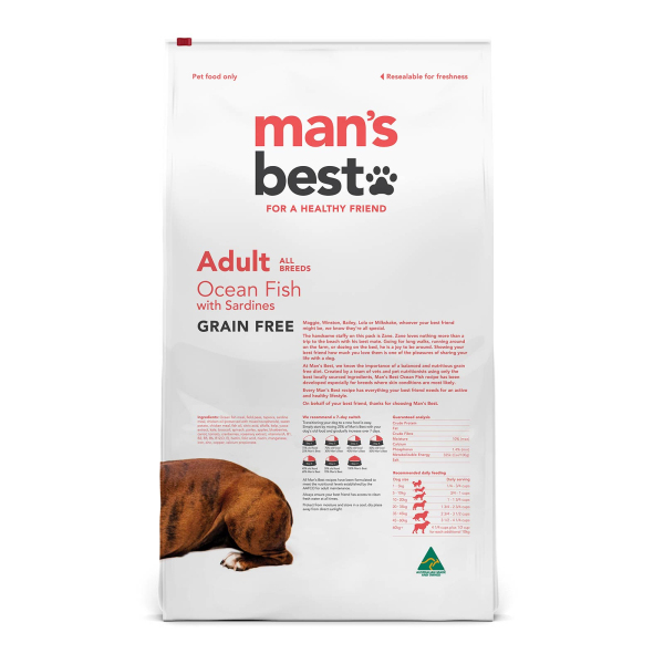 Man's Best - Adult Dog - GRAIN FREE - Ocean Fish with Sardines - Image 2