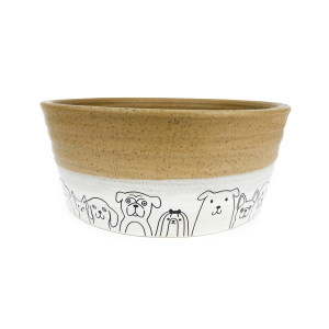 Barkley & Bella - Ceramic Dog Bowl