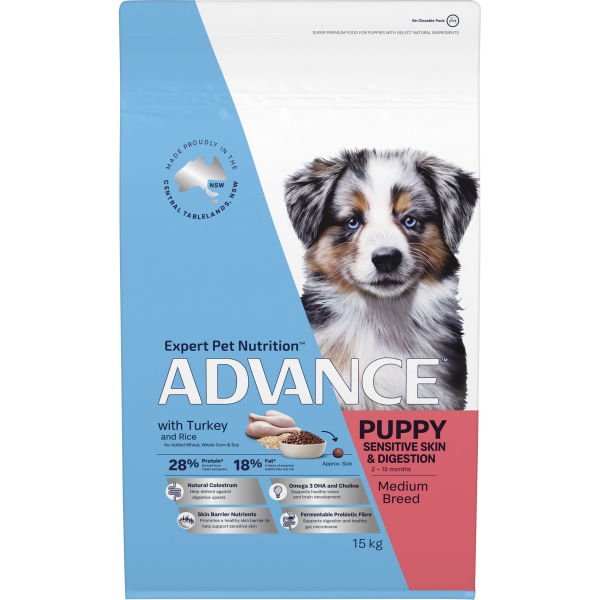 Advance - Puppy - Sensitive Skin & Digestion - Medium Breed