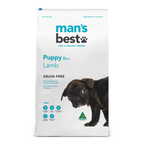 Man's Best - Puppy - GRAIN FREE - Lamb