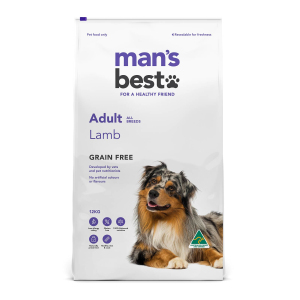 Man's Best - Adult Dog - GRAIN FREE - Lamb