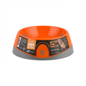 LickiMat - Dog OH Bowl - Orange