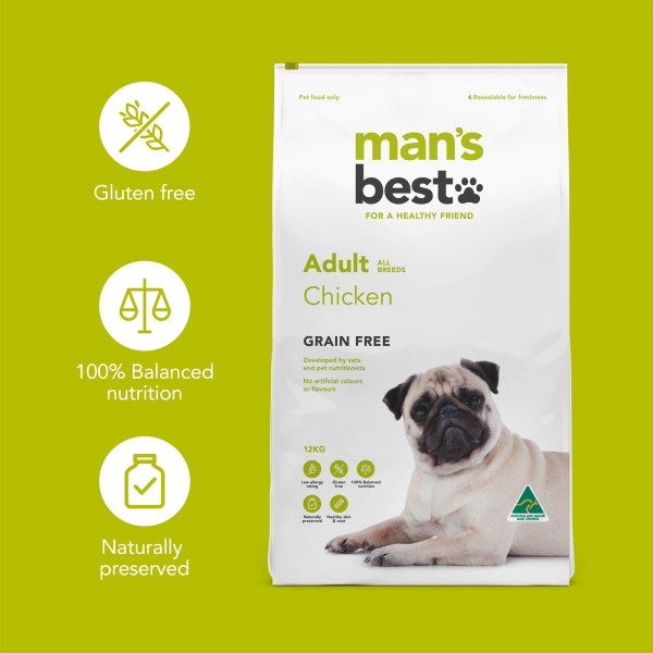 Man's Best - Adult Dog - GRAIN FREE - Chicken - Image 5