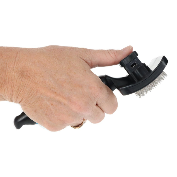 ZeeZ - Comfort - Self-Cleaning Slicker Brush - Image 7