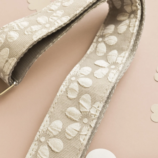 Cocopup London - LUXE Walking Bag Strap - Mocha Flower - Image 4
