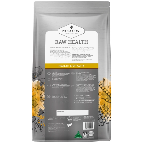 Ivory Coat - Adult Dog - Raw Health - Health & Vitality - Image 3