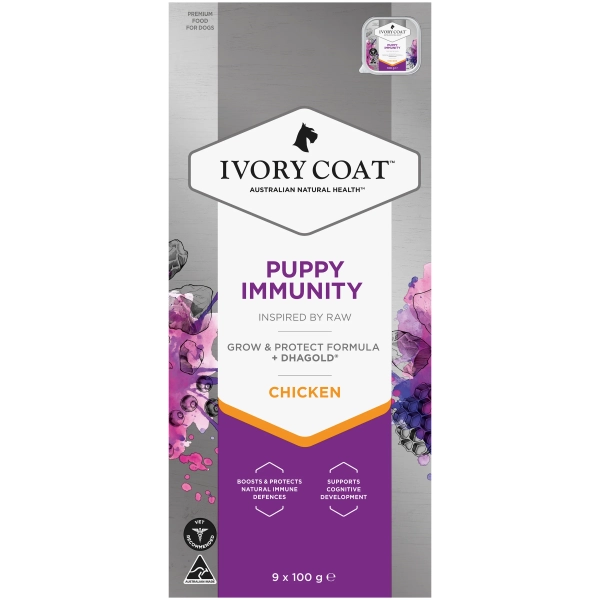 Ivory Coat - Wet Food Trays - Inspired By Raw - Puppy Immunity - Image 2